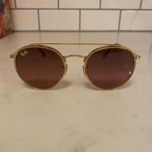 Ray-Ban Round Double Bridge Sunglasses